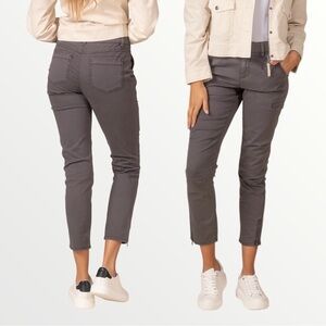 Nwt ANTHROPOLOGIE MARRAKECH Grey Utility Pants (Sz S)